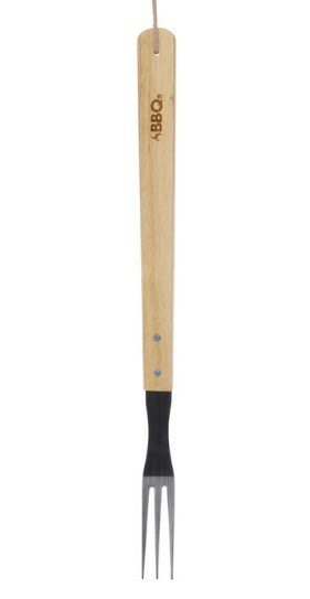 Vidlička grilovací 46cm BBQ,nerez/dřevo - Grily Weber příslušenství ke grilování