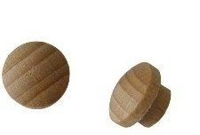 Záslepka víčko 15mm buk - Tesařské příslušenství dřevěné kolíky,tyče,lamely,suky,záslepky