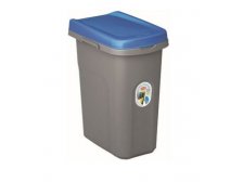 Koš na odpadky 25l Home Eco Sys. šedo/modrý