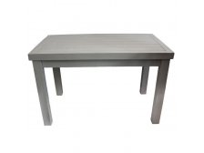 Stůl 120x70x78cm dřevo, šedý