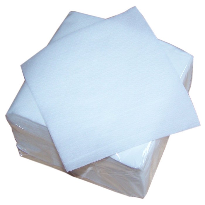 Papírové ubrousky bílá 33x33cm 500ks - Průmyslový a hygienický program papírové ručníky, utěrky, kapesníky
