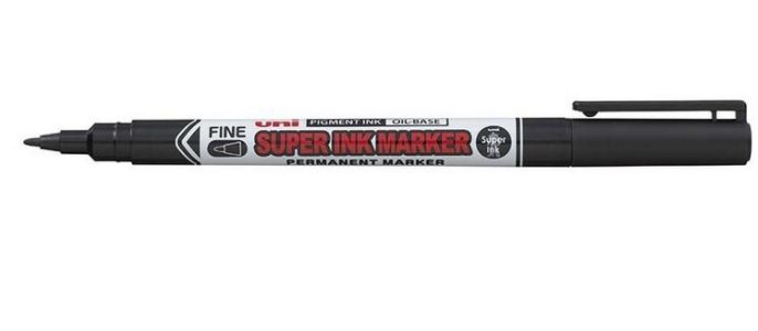 Popisovač PNA-125 černá Super Ink Marker Pen - Popisovače