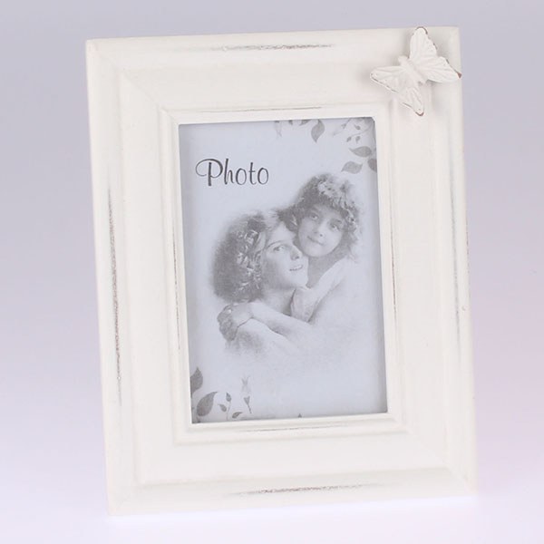 Fotorámeček s motýlem - Domácnost a úklid bytové dekorace, textilní doplňky