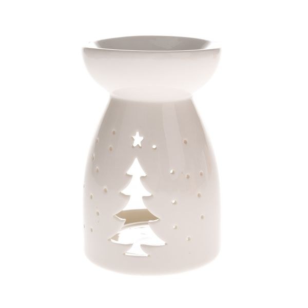 Aromalampa Stromeček 14cm,porcelán - Domácnost a úklid Vánoce