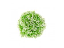 Buxus s bílou kytičkou střední umělý