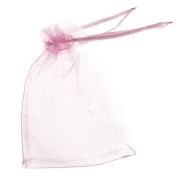 Sáček organza růžový - Domácnost a úklid nákupní a dárkové tašky, koše, obaly