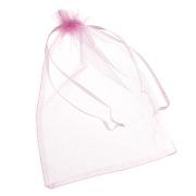 Sáček organza růžový - Domácnost a úklid nákupní a dárkové tašky, koše, obaly