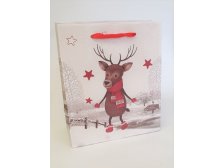 Taška dárková 18x21cm Sobík