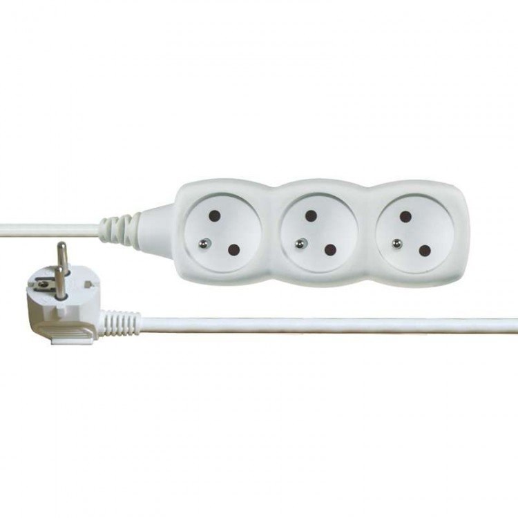 Kabel prodluž.5m/3zásuvky Kabel prodluž.5m/3zásuvky - Domácnost a úklid potřeby a pomůcky pro domácnost