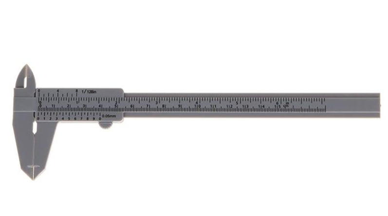 Měřítko posuvné 150/0,1mm/ plast - Vratidlo, závitník, závitové očko Měřítko posuvné