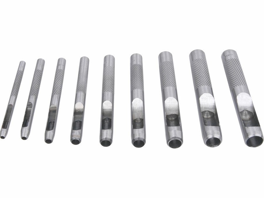 Sada děrovačů do kůže 2,5-10mm 9ks Extol Craft Sada děrovačů do kůže 2,5-10mm 9ks Extol Craft - Dům a dílna ruční nářadí, organizery