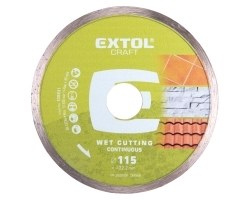 Kotouč řez.diam.115mm celoob. Extol Craft Kotouč řez.diam.115mm celoob. Extol Craft - Kotouče řezné