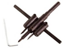 Vrták vykružovací 30-120mm nastavitelný