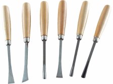 Sada řezbářských dlát 6ks, dřevo Extol Craft