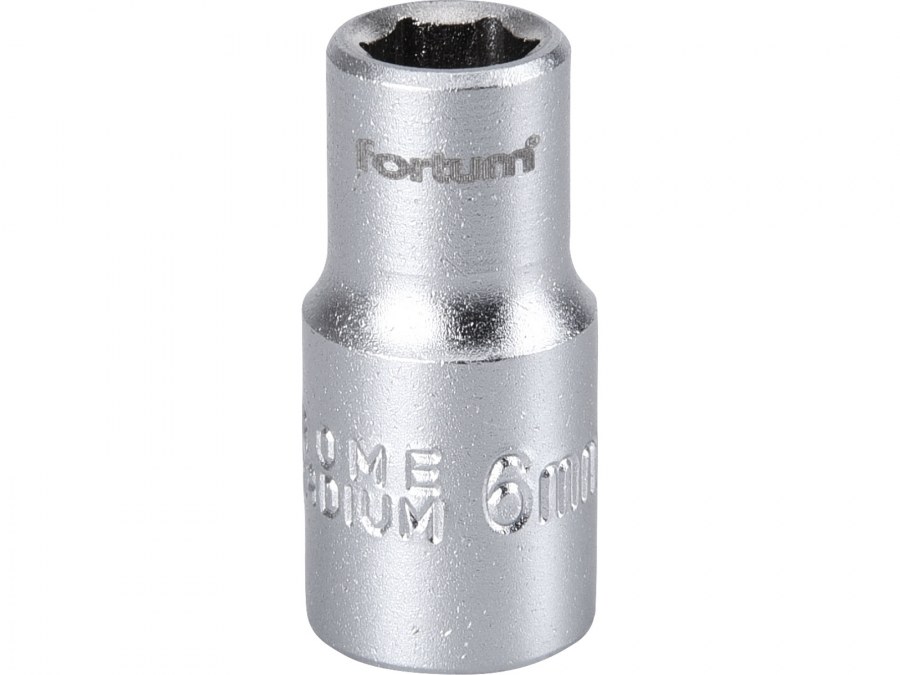 Hlavice nástr.6mm 1/4" Fortum Hlavice nástr.6mm 1/4" Fortum - Dům a dílna ruční nářadí, organizery