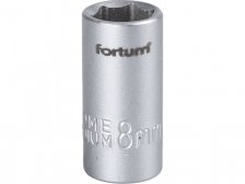 Hlavice nástr.8mm 1/4" FORTUM