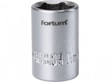 Hlavice nástr.11mm 1/4" Fortum