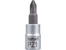 Hlavice PZ1 1/4" Fortum