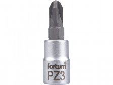 Hlavice PZ3 1/4" Fortum