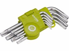 Sada klíčů TORX T10-50/9ks Extol Craft