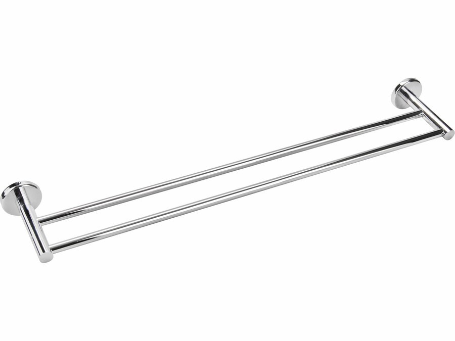 Držák na ručníky 60cm dvojitý Cr Freshhh Držák na ručníky 60cm dvojitý Cr Freshhh - Domácnost a úklid koupelna a WC