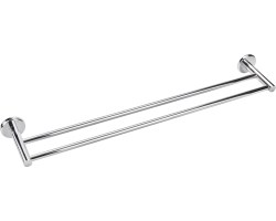 Držák na ručníky 60cm dvojitý Cr Freshhh Držák na ručníky 60cm dvojitý Cr Freshhh - Domácnost a úklid koupelna a WC