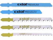 Sada plátků do přím.pily 5ks mix Bi-metal Extol Premium