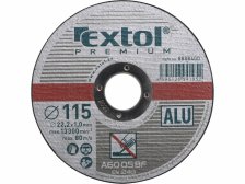 Kotouč řez.na Al/115x1,0mm Extol Premium