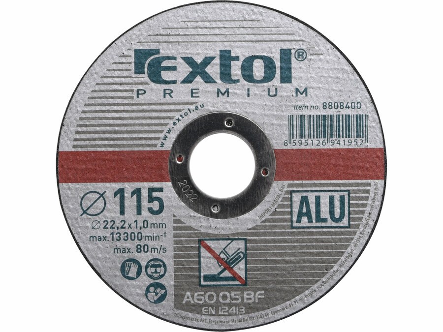 Kotouč řez.na Al/115x1,0mm Extol Premium Kotouč řez.na Al/115x1,0mm Extol Premium - Kotouče řezné