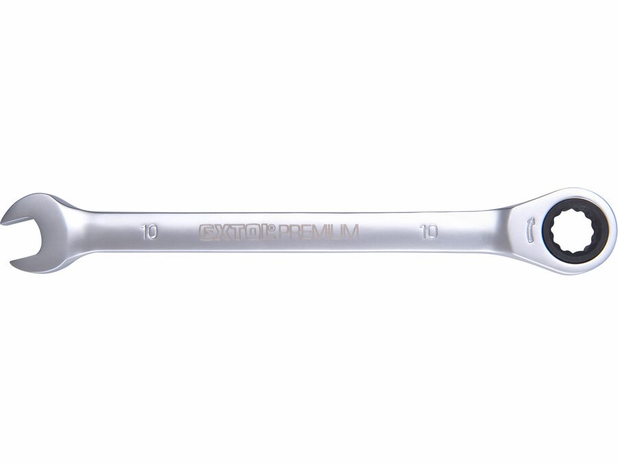 Klíč ráčnový 10mm očko-plochý Extol Premium Klíč ráčnový 10mm očko-plochý Extol Premium - Dům a dílna ruční nářadí, organizery
