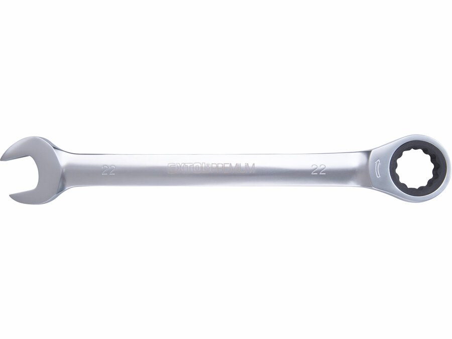 Klíč ráčnový očko-plochý 22mm Extol Premium Klíč ráčnový očko-plochý 22mm Extol Premium