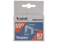 Spony 10mm/1000ks/11,3x0,7mm do sponkovačky Extol Premium
