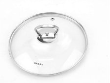 Poklice+hmatník 20cm Belis sklo/nerez