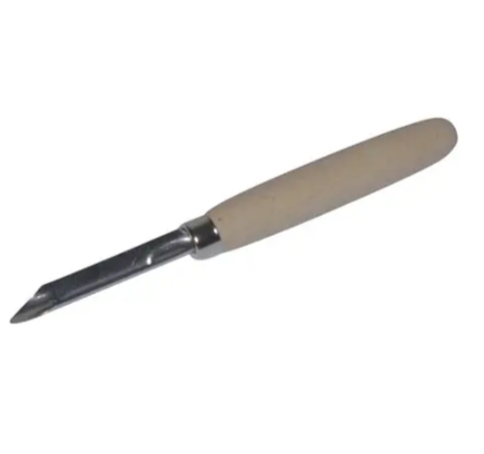 Škrabka 17cm pravá nerez /dřevo - Kuchyně kuchyňské náčiní a pomůcky