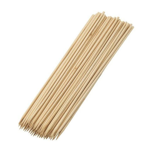 Špejle hrocené 30cm/100ks dřevo Špejle hrocené 30cm/100ks dřevo - Kuchyně kuchyňské náčiní a pomůcky