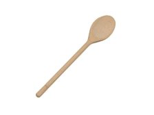 Vařečka 20cm oválná, dřevo