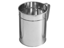Hrnek 12cm/1,25l pocínovaný