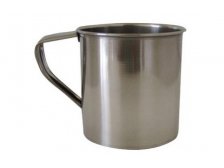 Hrnek 350ml/8cm nerez