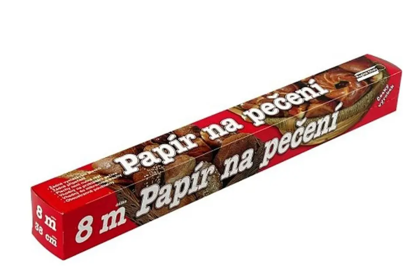 Papír na pečení 38cmx8m, hnědý Papír na pečení 38cmx8m, hnědý - Kuchyně pečení, koření