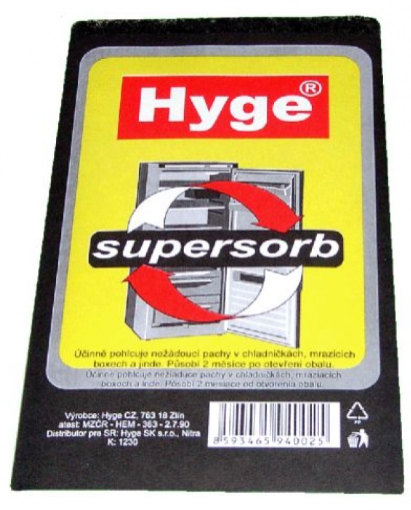 Pohlcovač pachů do ledničky Supersorb Pohlcovač pachů do ledničky Supersorb - Kuchyně kuchyňské náčiní a pomůcky