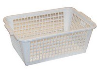 Košík 37x26x14 GR Košík 37x26x14 GR - Domácnost a úklid potřeby a pomůcky pro domácnost