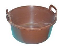 Škopek 43cm/15l s uchy bílý, PH