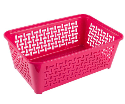Košík 30x20x11,1cm DOMINO 3, mix barev PH Košík 30x20x11,1cm DOMINO 3, mix barev PH - Domácnost a úklid potřeby a pomůcky pro domácnost