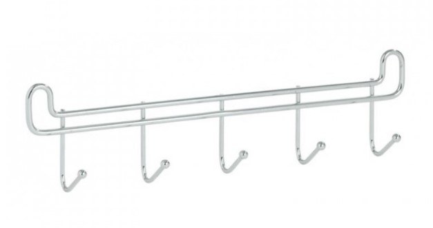 Věšák 5 háčků/27cm Slim ( 2726 ) Cr drát - Domácnost a úklid potřeby a pomůcky pro domácnost