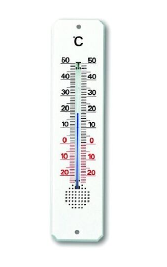 Teploměr ven./vnitř. 20cm bílý PH - Domácnost a úklid potřeby a pomůcky pro domácnost