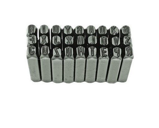 Razidla písmen 6mm Hobby - Dům a dílna ruční nářadí, organizery