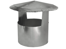 Stříška komínová 120mm Zn