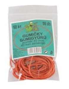 Gumičky 40mm/50ks Gumičky 40mm/50ks - Kuchyně skladování a zavařování potravin a nápojů