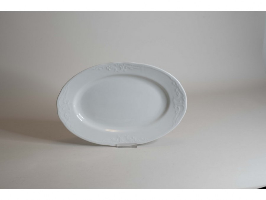 Talíř 36cm oválný porcelán B-Menuet - Kuchyně stolování