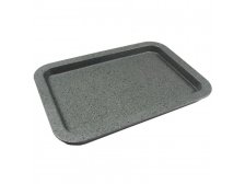 Plech 33x23x2cm na pečení Gray granit